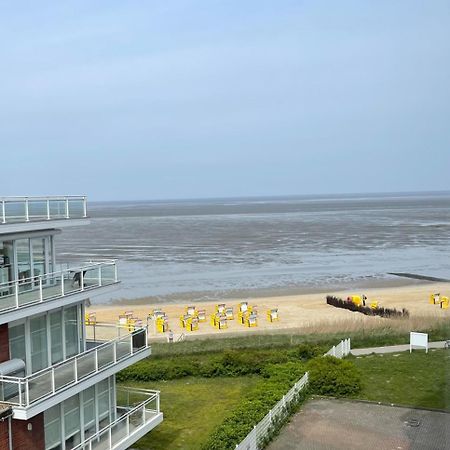 Traumhafte Ferienwohnung - Direkter Meerblick - 50M Zum Strand In Cuxhaven Duhnen In 1A Lage Im Haus Seehuette 外观 照片