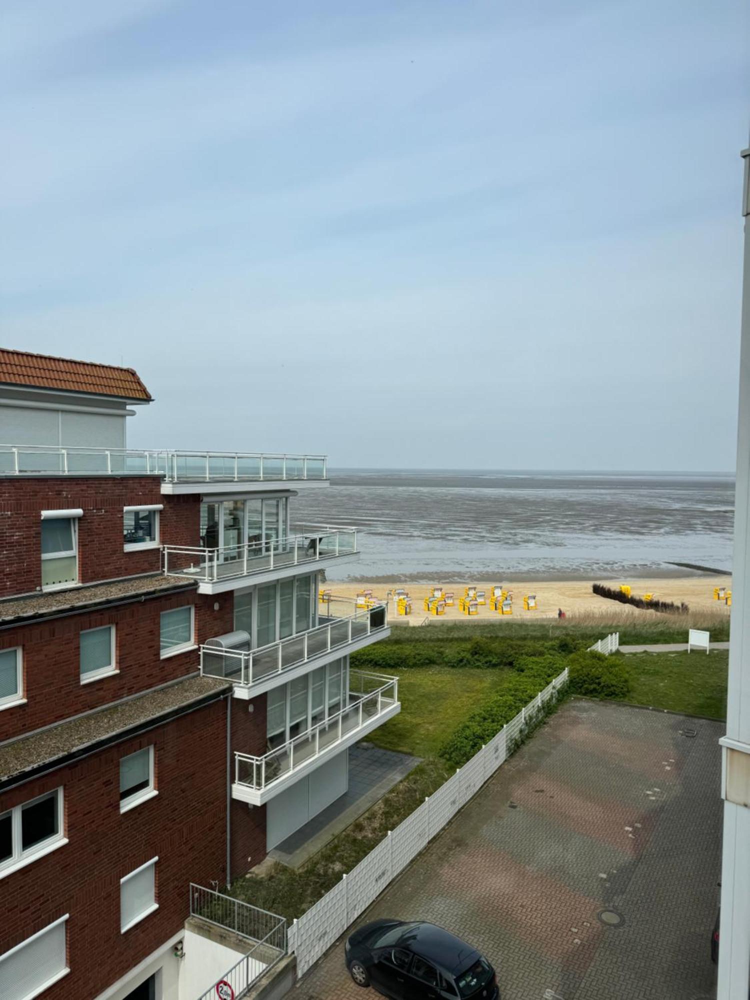Traumhafte Ferienwohnung - Direkter Meerblick - 50M Zum Strand In Cuxhaven Duhnen In 1A Lage Im Haus Seehuette 外观 照片