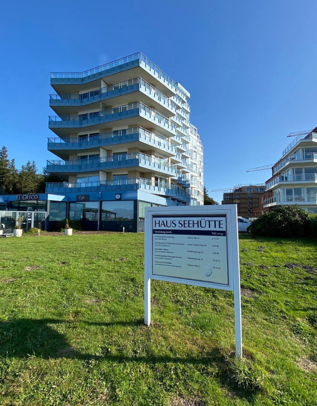 Traumhafte Ferienwohnung - Direkter Meerblick - 50M Zum Strand In Cuxhaven Duhnen In 1A Lage Im Haus Seehuette 外观 照片