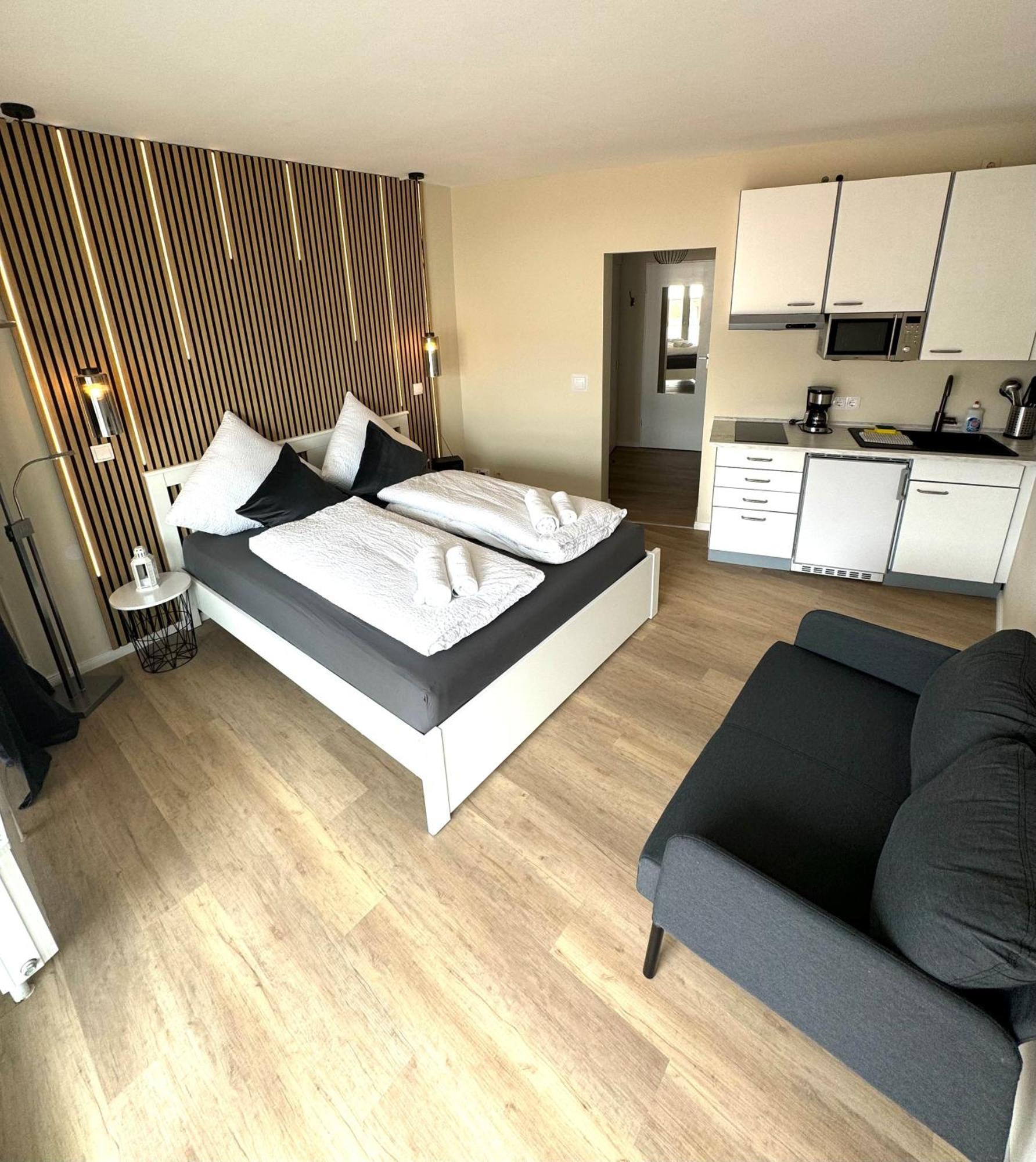 Traumhafte Ferienwohnung - Direkter Meerblick - 50M Zum Strand In Cuxhaven Duhnen In 1A Lage Im Haus Seehuette 外观 照片